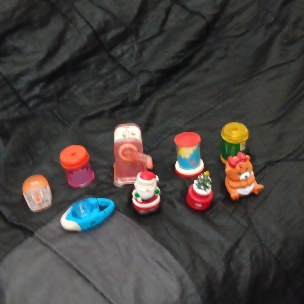 Vintage  Kids Plastic Pencil Sharpeners